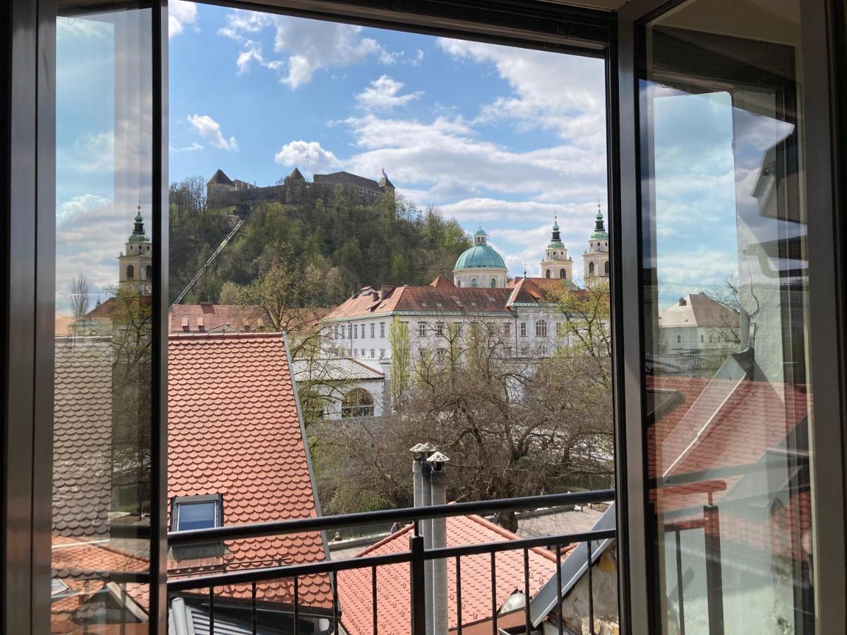 Rohrmann Apartments Ljubljana Exteriör bild