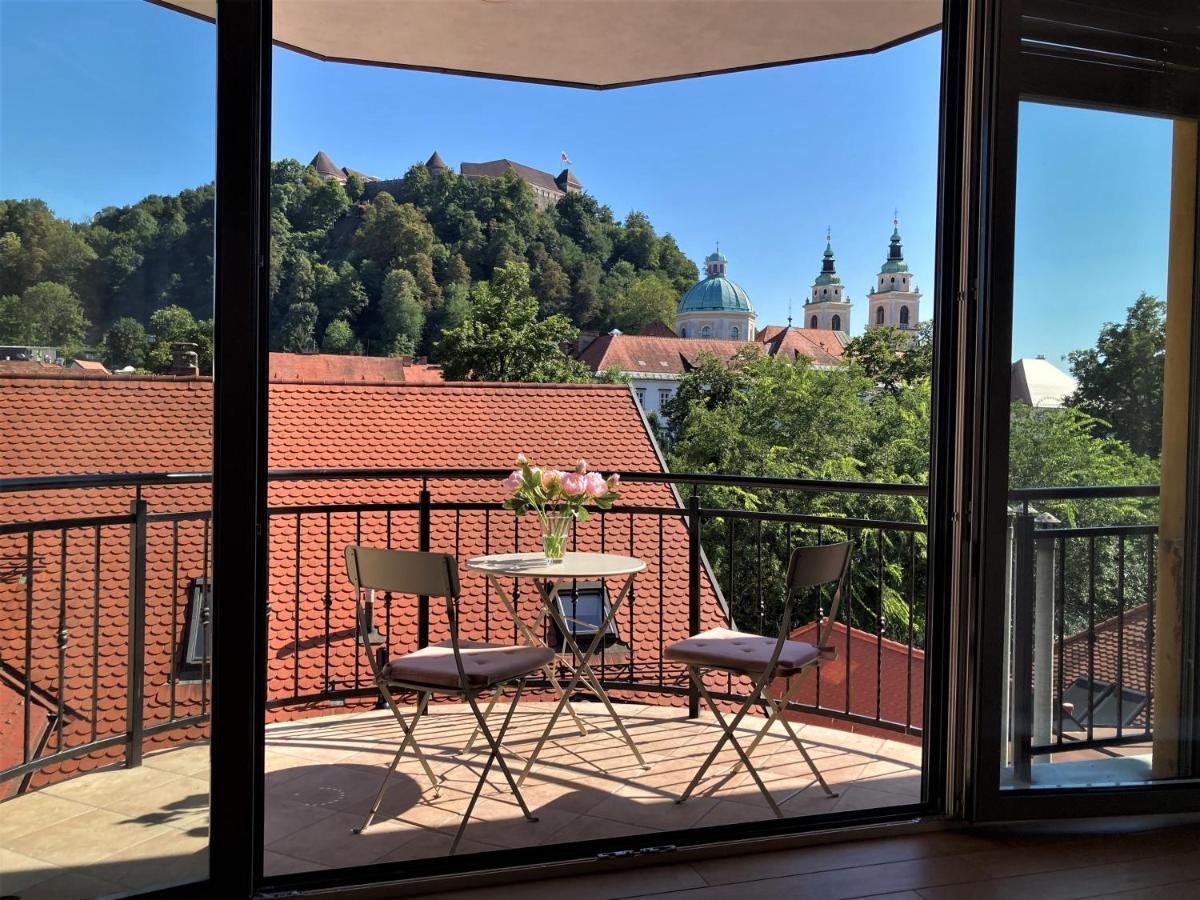 Rohrmann Apartments Ljubljana Exteriör bild