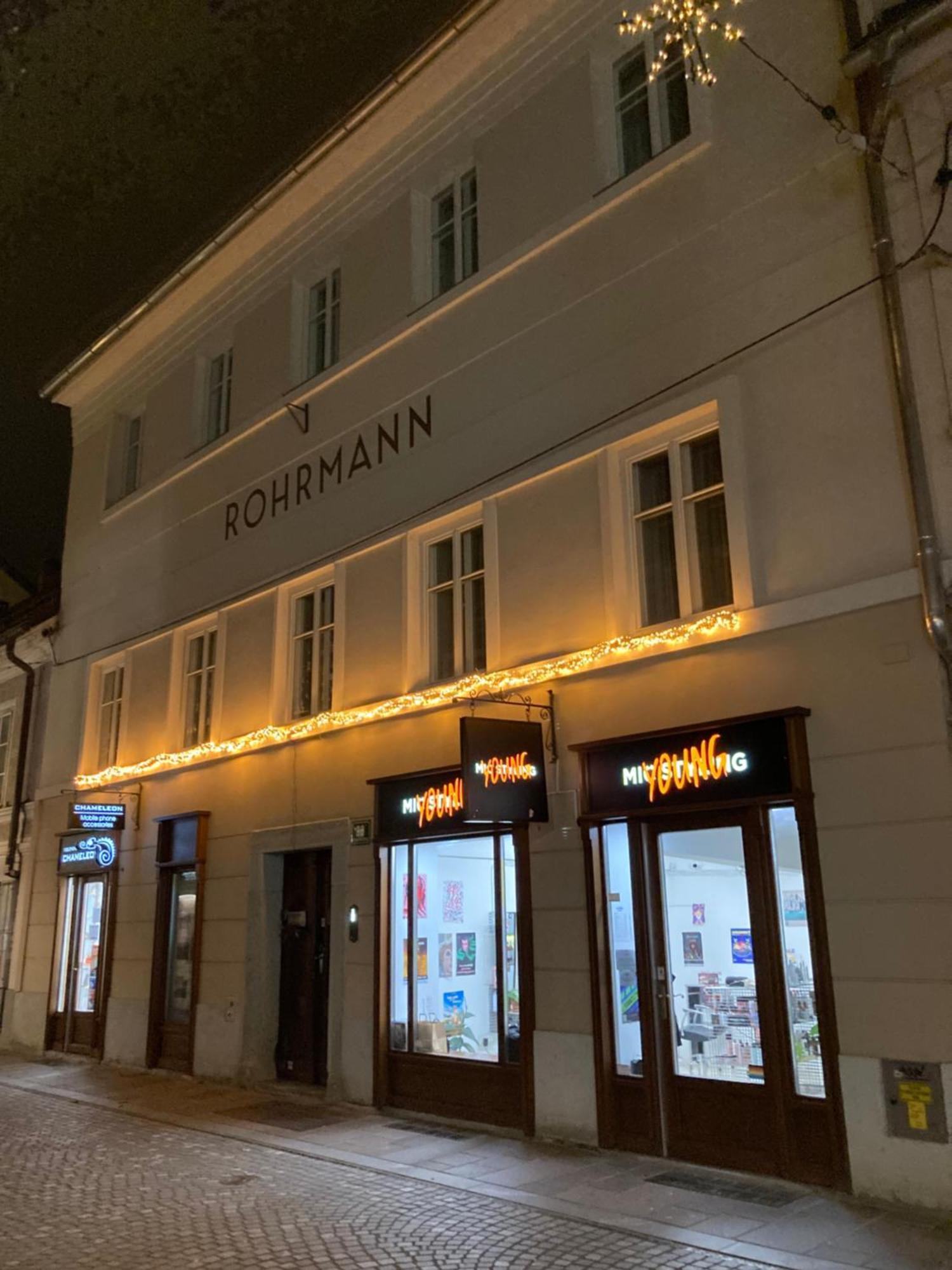 Rohrmann Apartments Ljubljana Exteriör bild